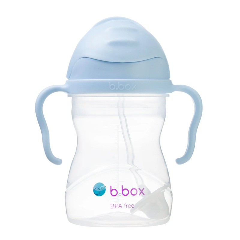 B.Box Sippy Straw Cup 240mL (Bubblegum Blue)