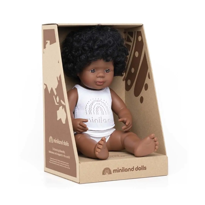 Baby Doll African American Girl 15 by Miniland
