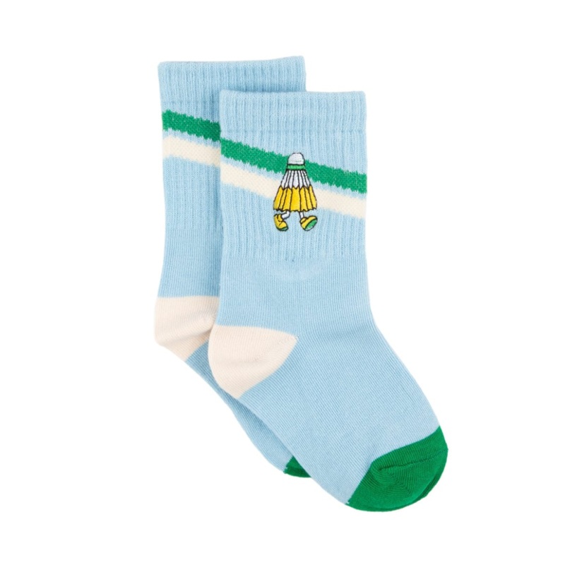 Badminton Retro Socks by Miki Miette