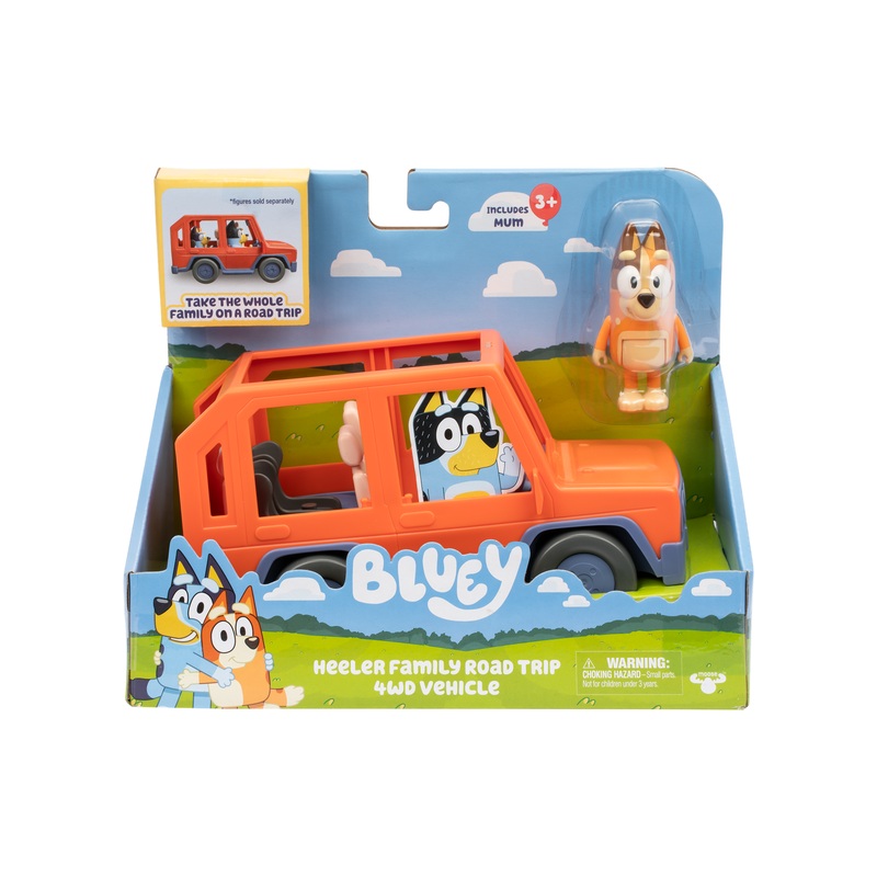 Bluey S11 Heeler Family Road Trip 4Wd Vehicle