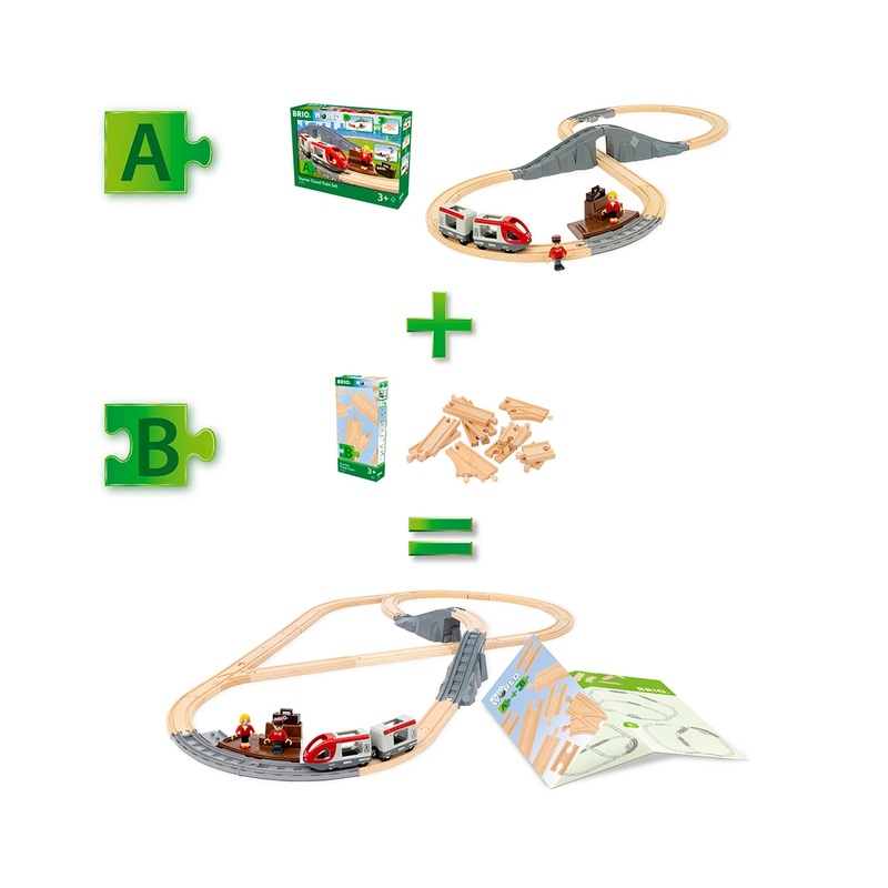 BRIO Starter Track Pack 12pieces