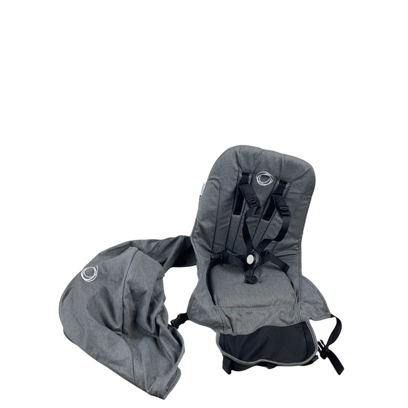 Bugaboo Donkey 2 Seat Fabric, Grey Melange