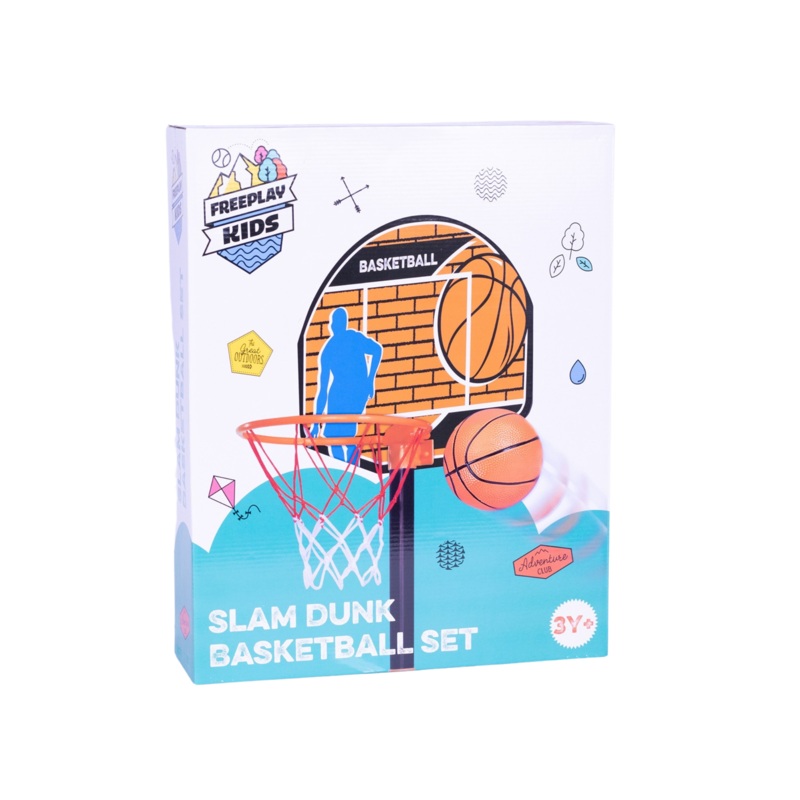 Freeplay Kids Slam Dunk Basketball Set