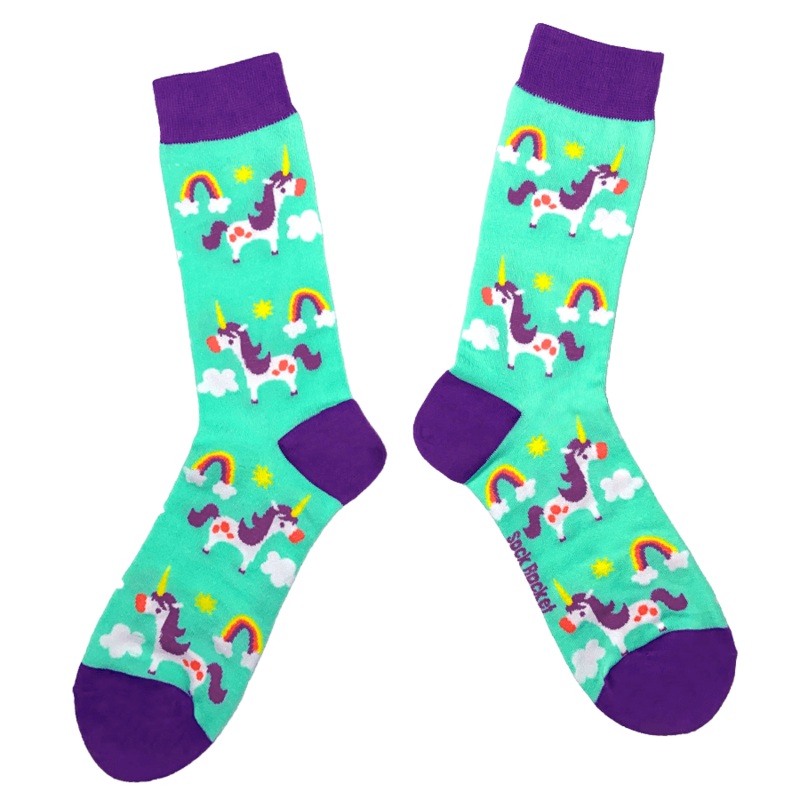 Kids Unicorns Socks by Sock Rocket