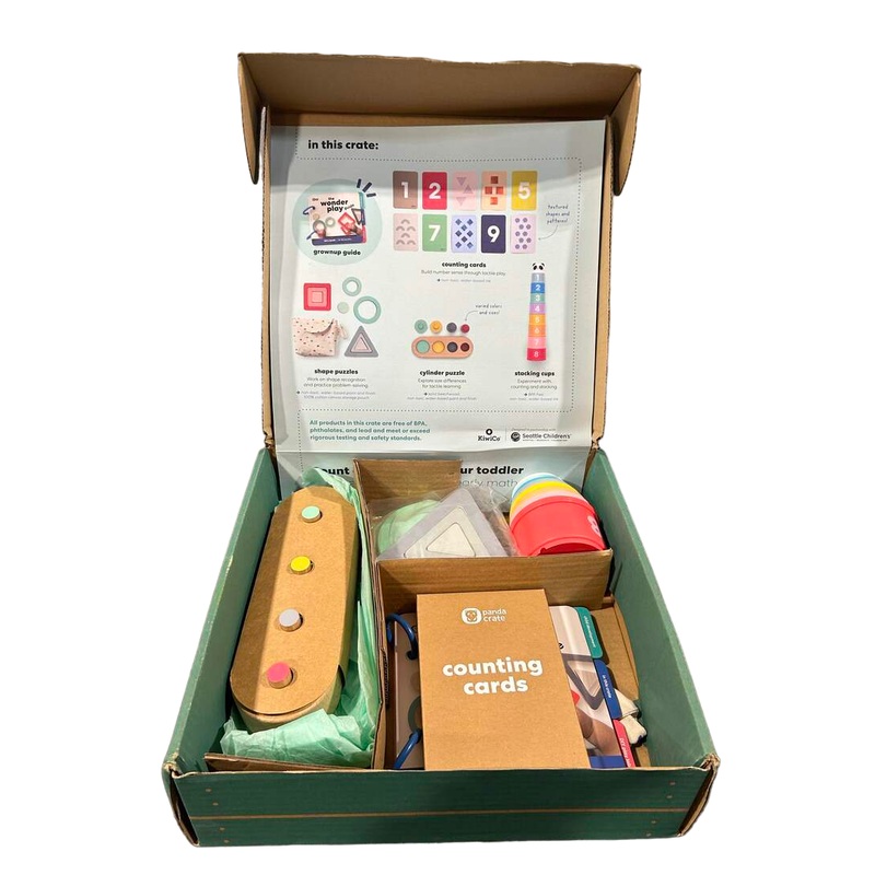 KiwiCo Lets Count Panda Crate