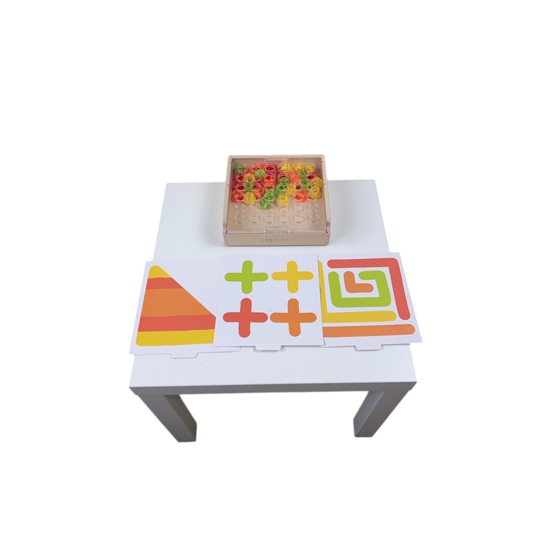 Lovevery Mosaic Button Board