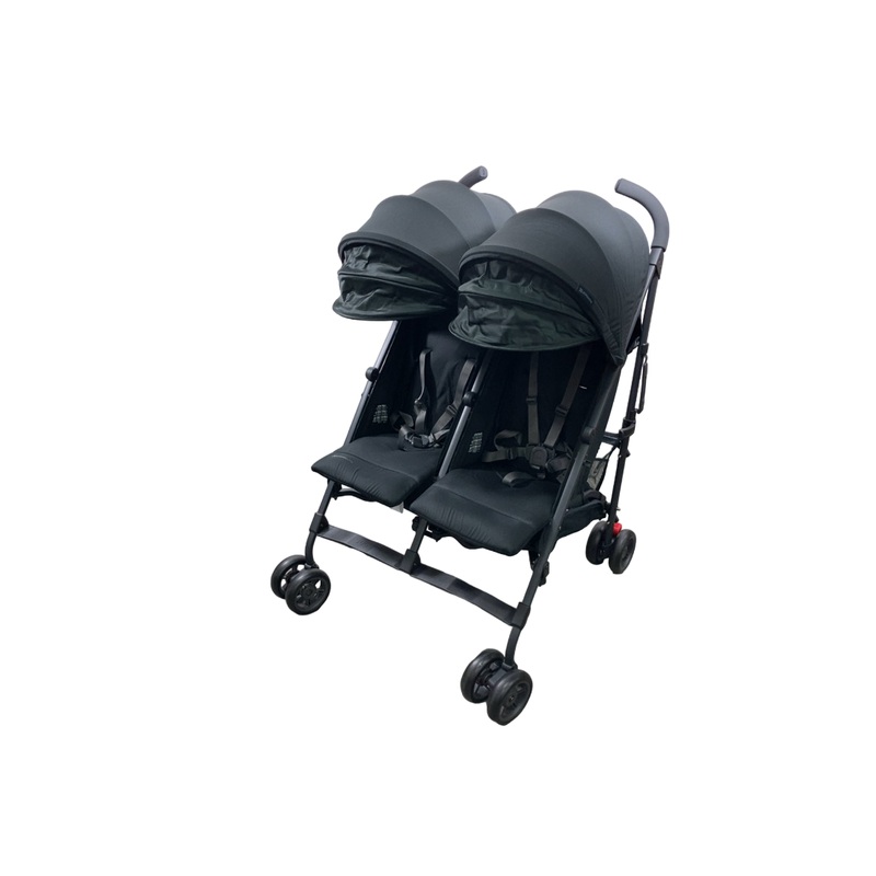 UPPAbaby G-Link V2 Double Stroller, 2024, Jake (Black)