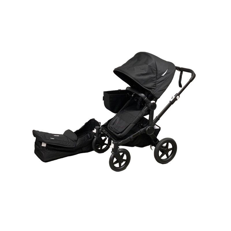 Bugaboo Donkey 5 Mono Base Stroller, Black, Midnight Black, 2023