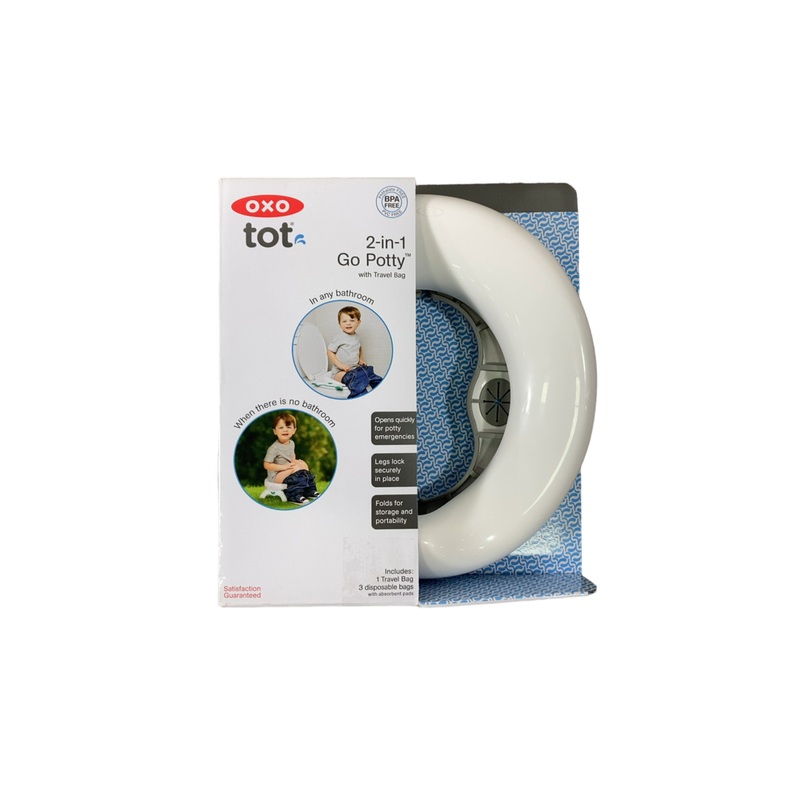 OXO Tot 2-in-1 Go Potty, Gray