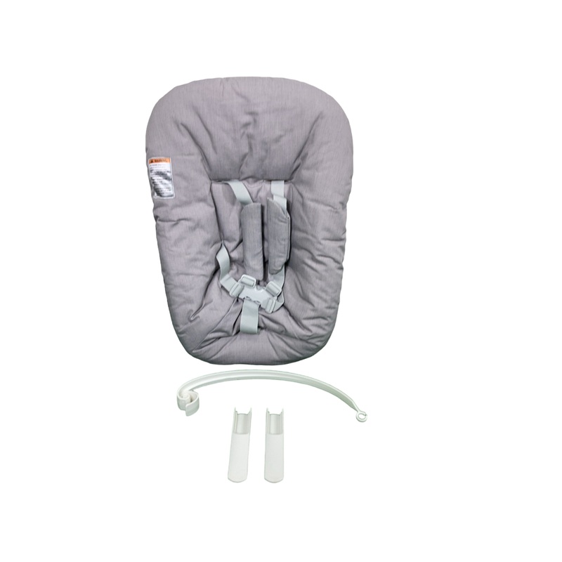 Stokke Tripp Trapp High Chair and Newborn Set Bundle, White