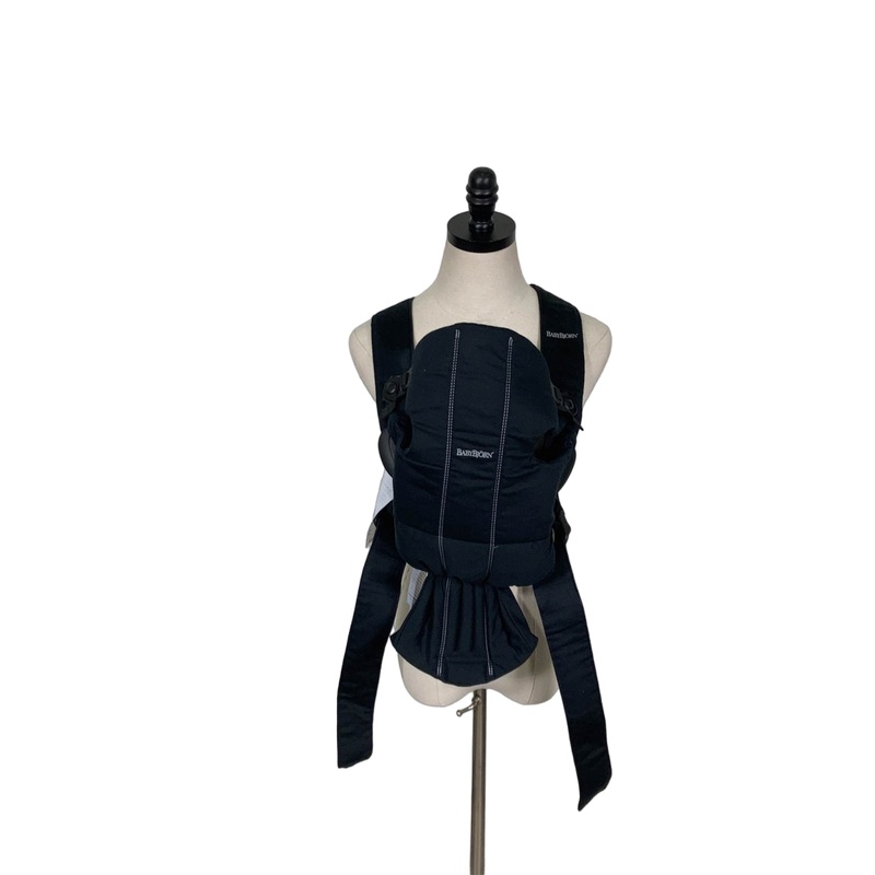 BabyBjorn Baby Carrier Mini, Black Cotton