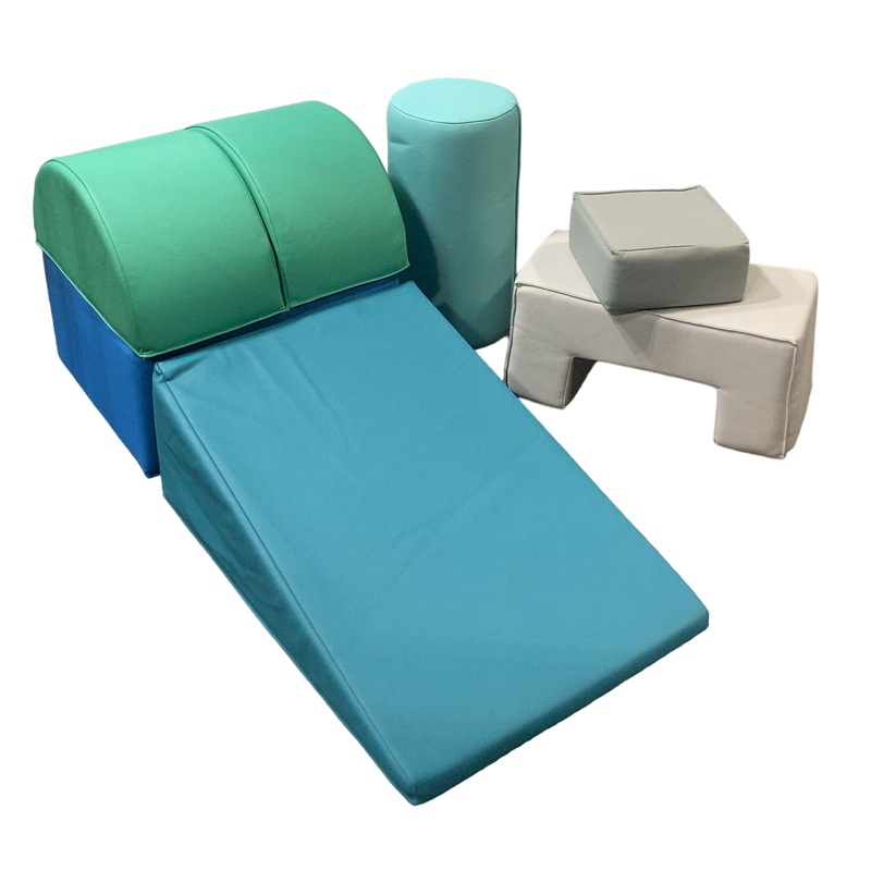 ECR4Kids SoftZone Crawl and Climb Playtime Playset, Contemporary