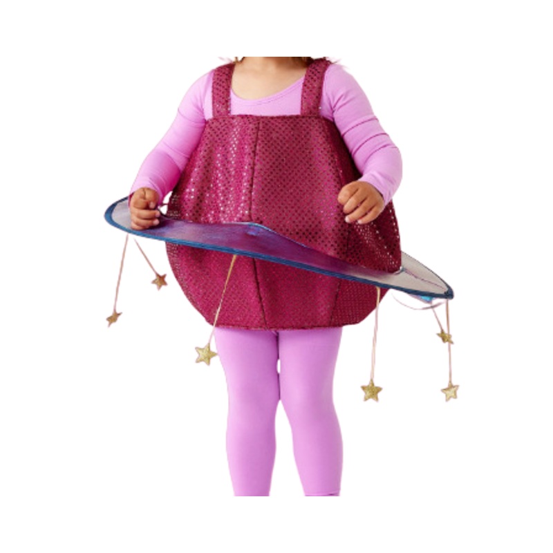 Pottery Barn Kids Pink Planet Light-Up Costume, 2-3T