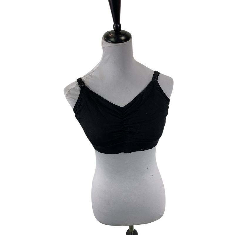 Storq Comfort Zone Nursing Bra, Black, 3 (Medium)