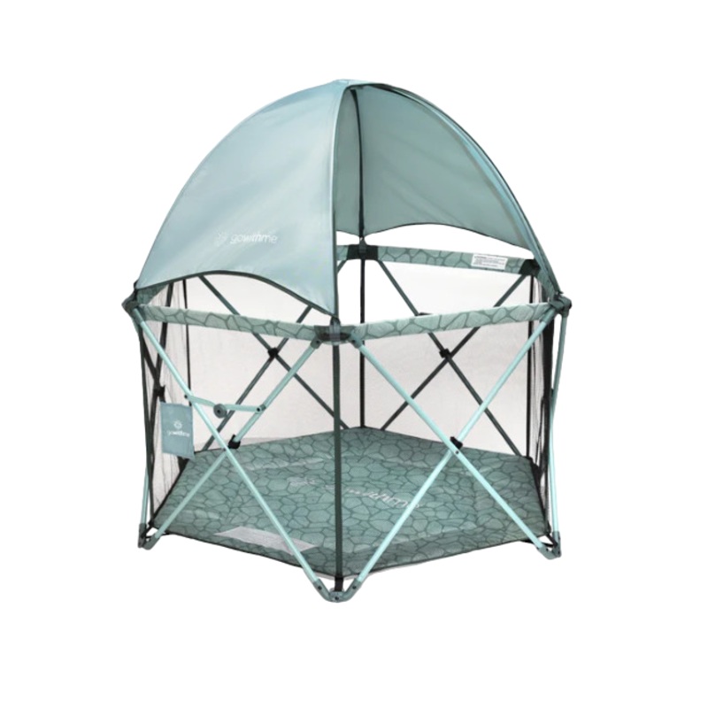 Baby Delight Go With Me Eclipse Portable Playard, Deluxe, Garden Green