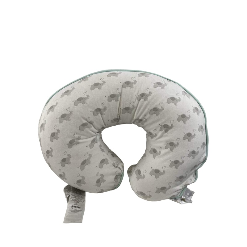 Boppy Nursing and Infant Support Pillow, Grey Elephant