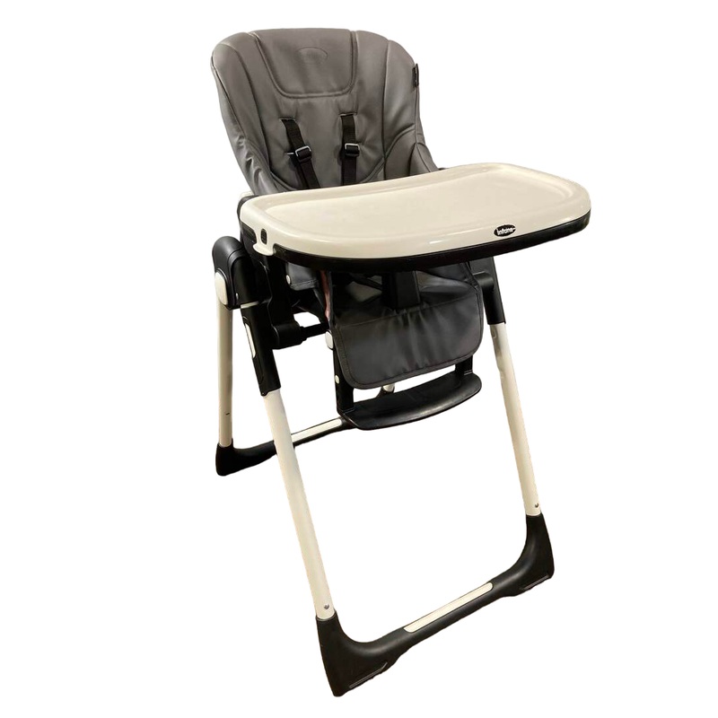 Infans Adjustable and Foldable High Chair, Dark Grey