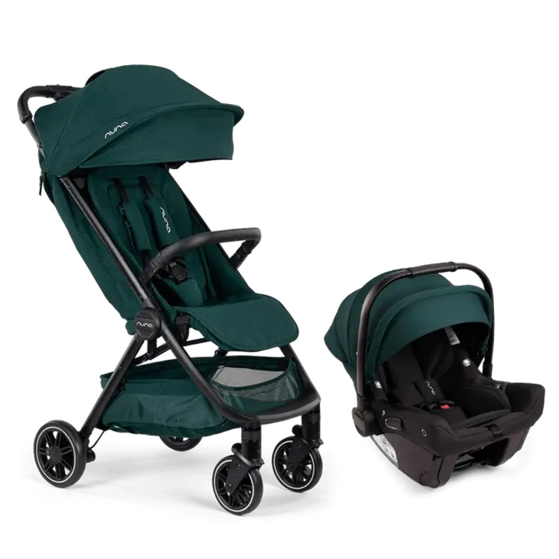 Nuna TRVL + Pipa Urbn Travel System, 2022, Lagoon