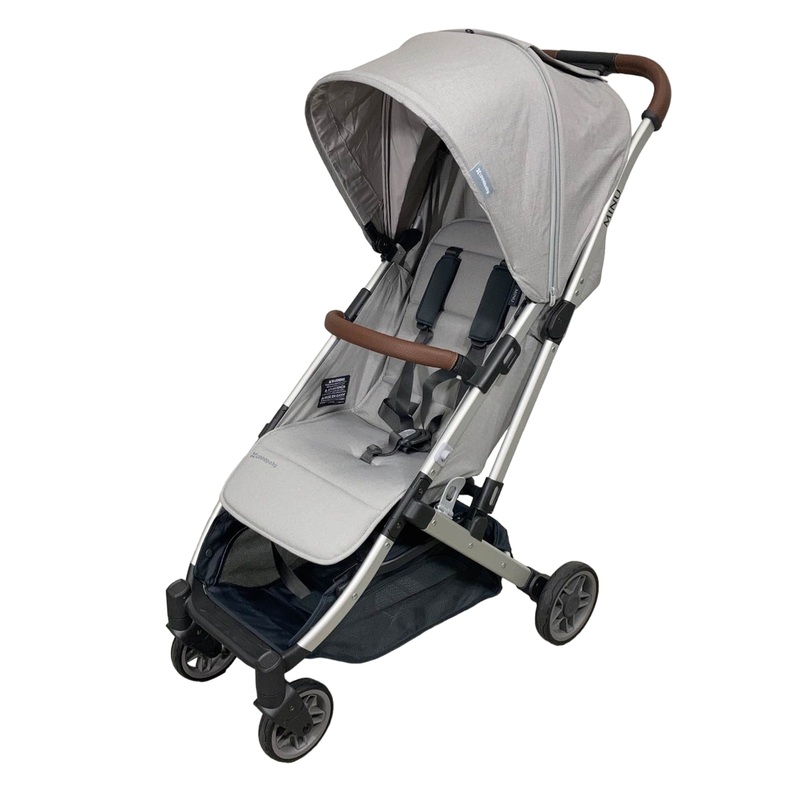 UPPAbaby MINU V2 Stroller, 2022, Stella (Grey Melange)