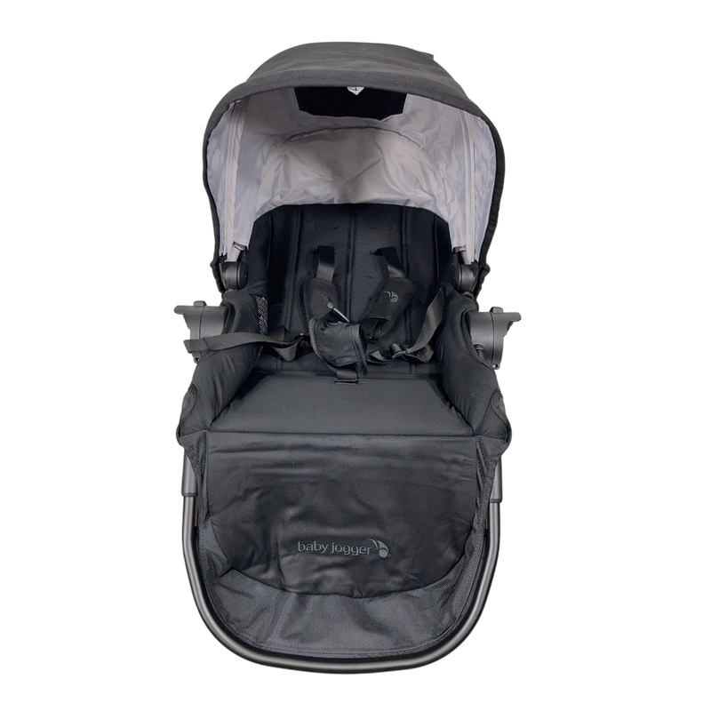 Baby Jogger City Select 2 Second Seat Kit, Eco Collection – Lunar Black