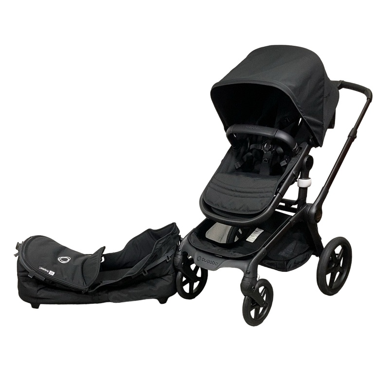Bugaboo Fox 5 Stroller, 2024, Black, Midnight Black
