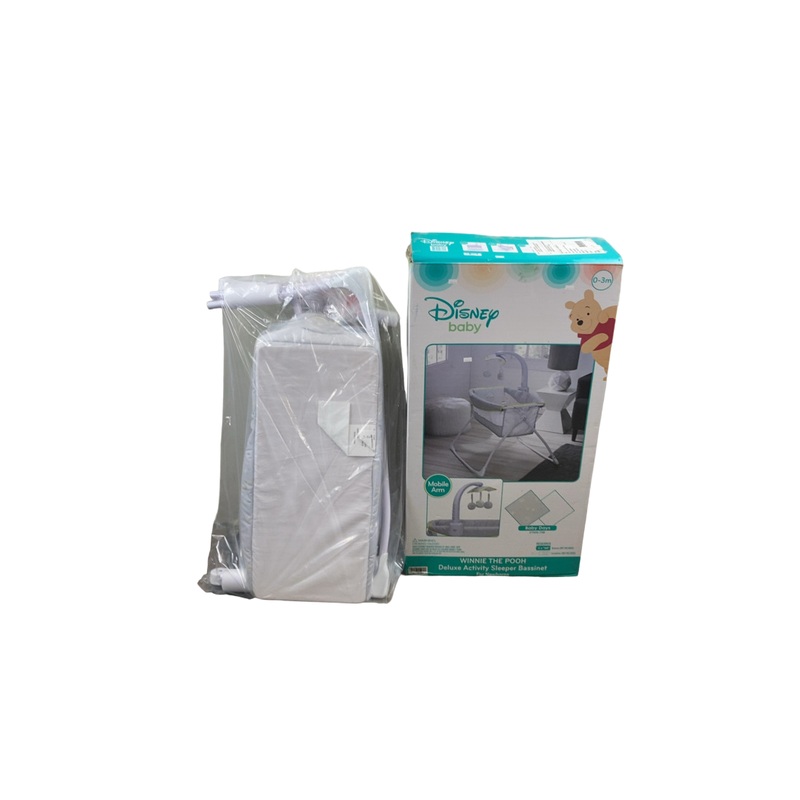 Delta Children Deluxe Activity Sleeper Bedside Bassinet, Disney Baby Winnie The Pooh