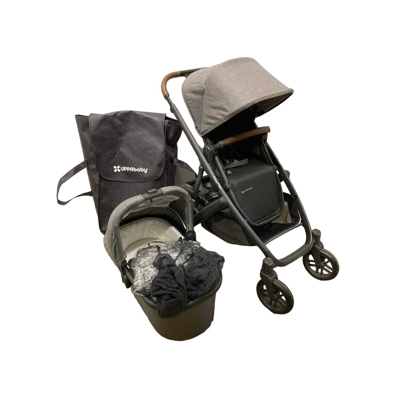 UPPAbaby VISTA V2 Stroller, 2022, Greyson (Charcoal Melange)