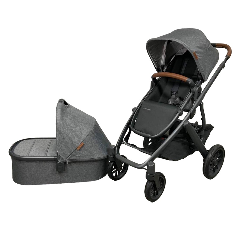 UPPAbaby VISTA V2 Stroller, Greyson (Charcoal Melange), 2023