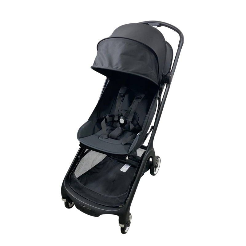 Bugaboo Butterfly Stroller, 2024, Black, Midnight Black, Midnight Black