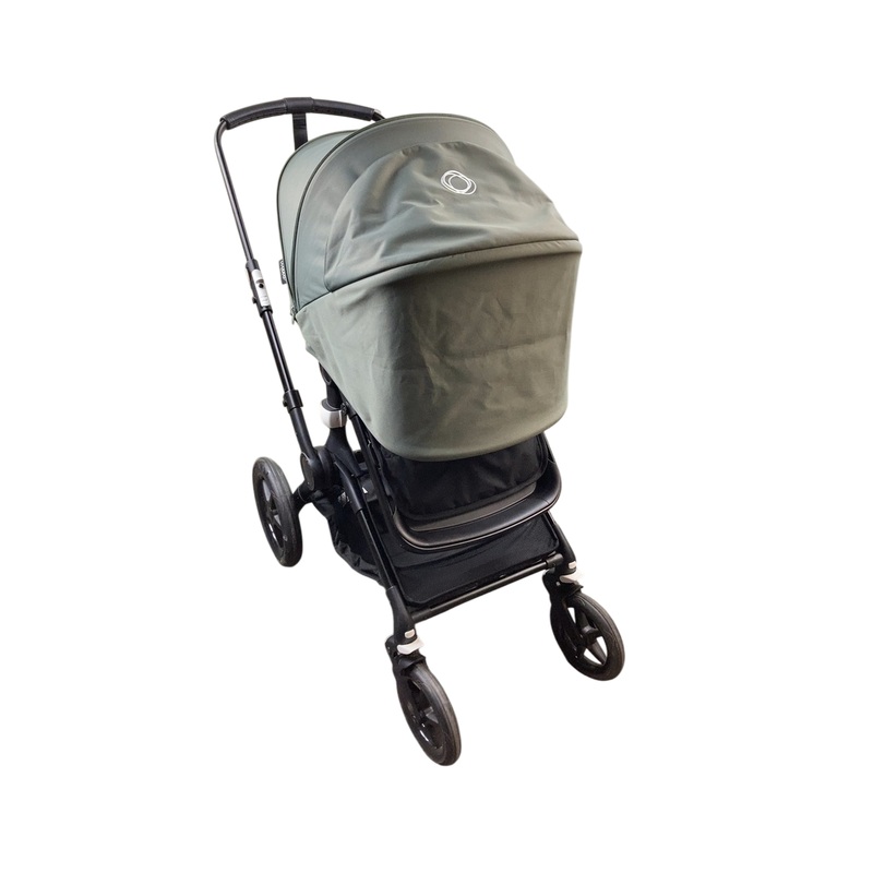 Bugaboo Fox 3 Stroller, Black, Midnight Black, Forest Green
