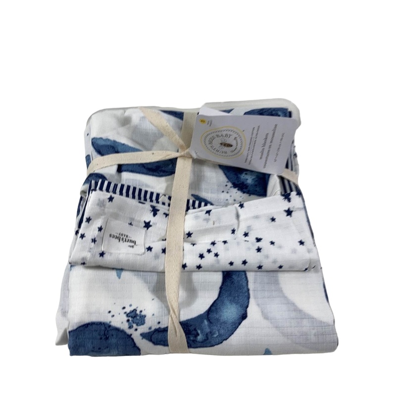 Burt’s Bees Baby Muslin Blankets, Hello Moon!