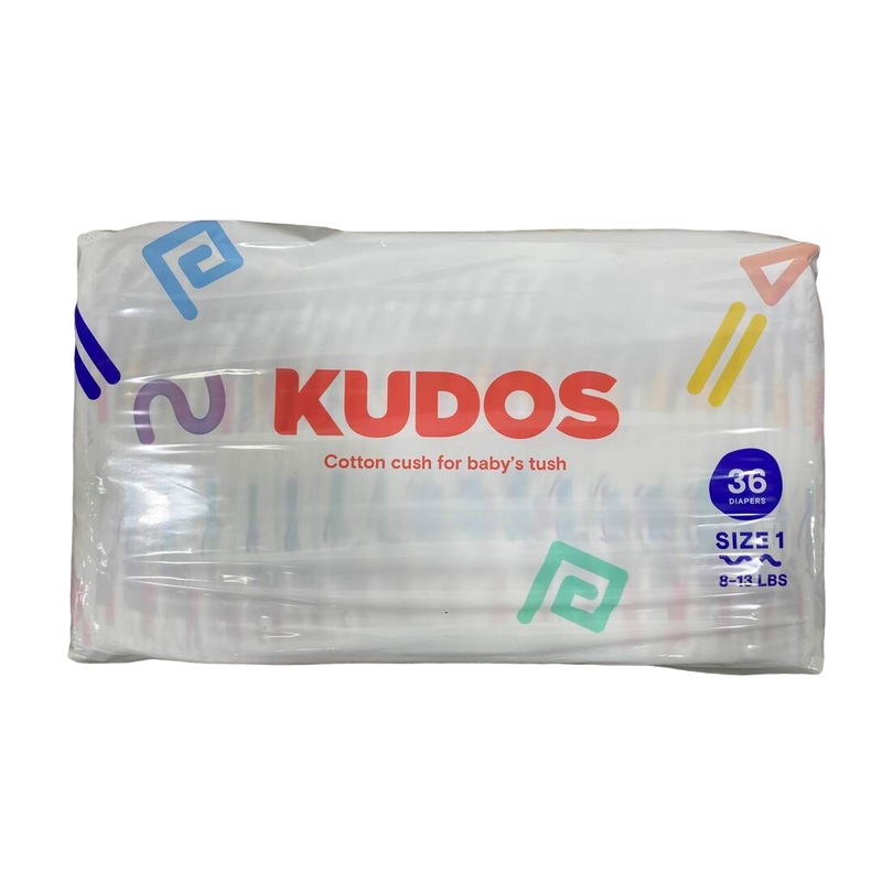 Kudos Diapers, 1, Sign Language, 36ct