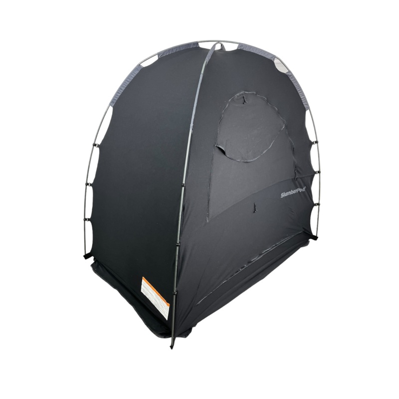 SlumberPod 3.0 Sleep Canopy, Black with Grey Accents