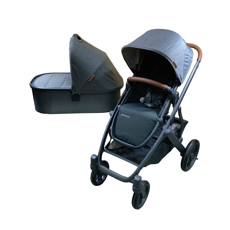 UPPAbaby VISTA V2 Stroller, 2022, Greyson (Charcoal Melange)