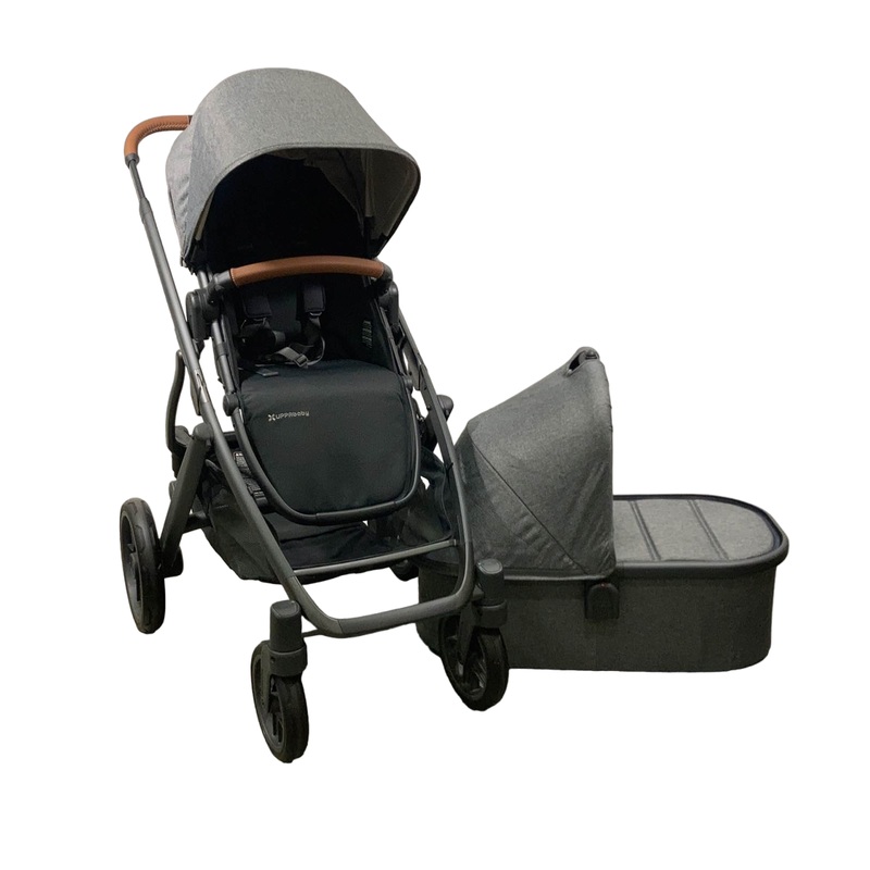 UPPAbaby VISTA V2 Stroller, 2023, Greyson (Charcoal Melange)