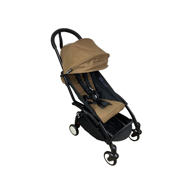 Babyzen YOYO2 Complete Stroller, Black with Toffee, 2023