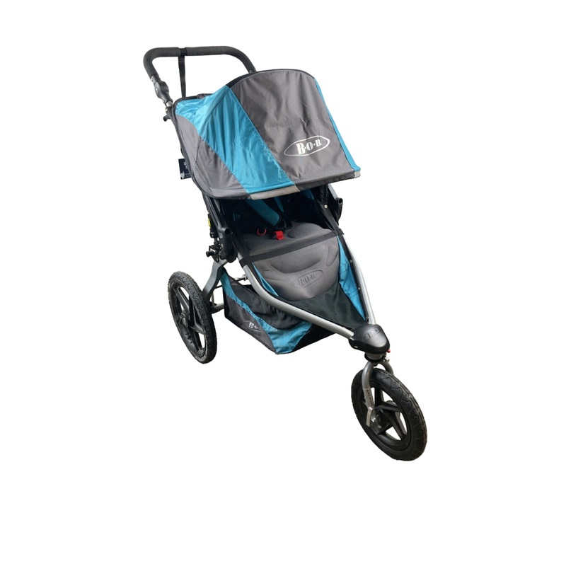 BOB Revolution Flex Single Jogging Stroller, 2016, Teal