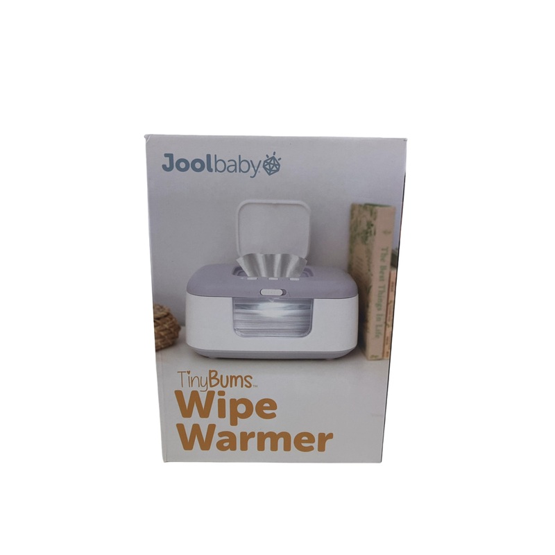 Jool TinyBums Baby Wipe Warmer And Dispenser With LED Light, Grey