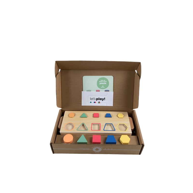 KiwiCo Pop-Up Shape Sorter Puzzle
