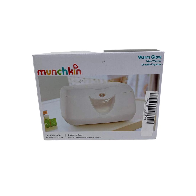 Munchkin Warm Glow Wipe Warmer, White
