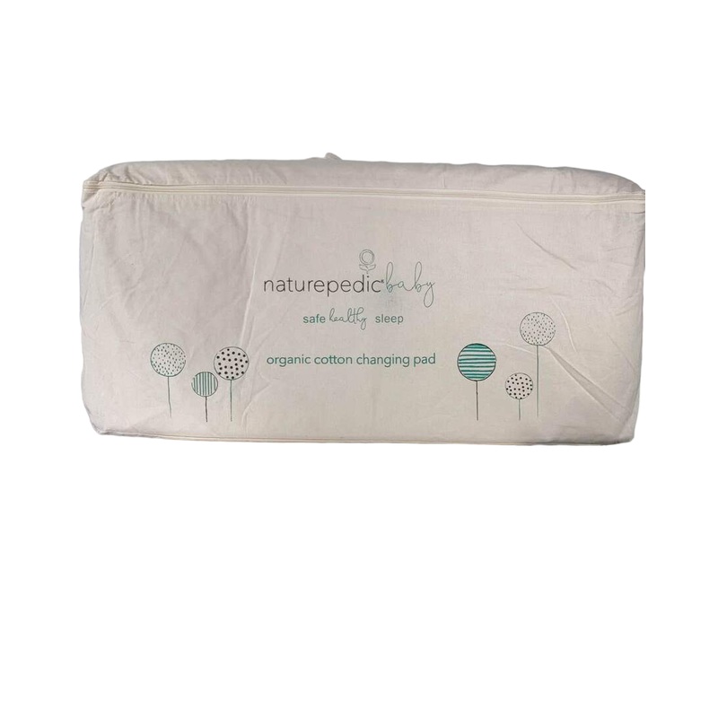 Naturepedic Organic Cotton Changing Pad 2 Sided Coutour