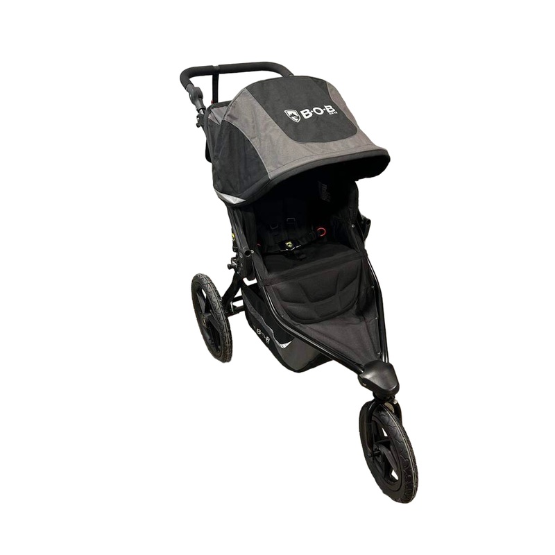 BOB Revolution Flex 3.0 Single Jogging Stroller, 2021, Graphite