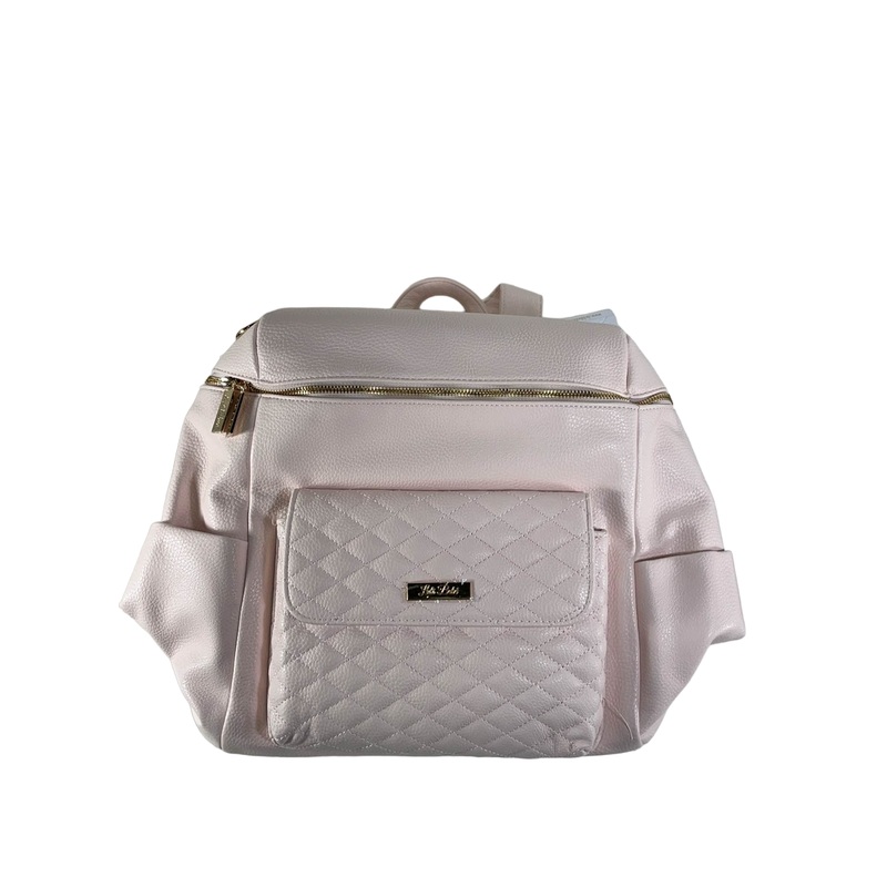 Luli Bebe Monaco Diaper Bag Petite, Pastel Pink