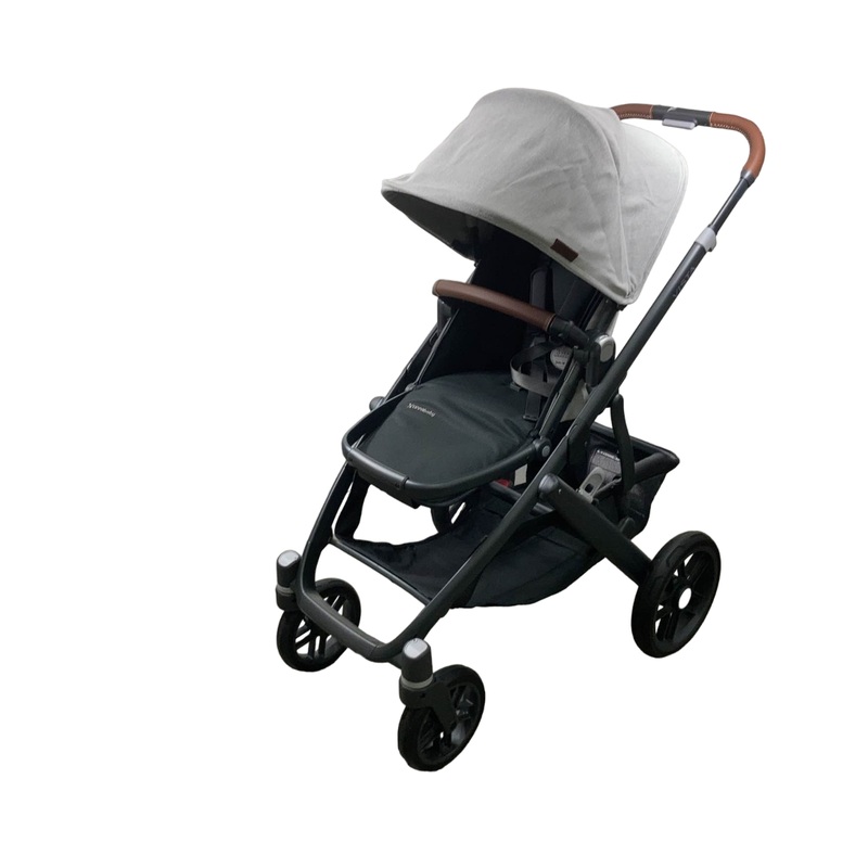 UPPAbaby VISTA V2 Stroller, 2023, Anthony (White & Grey Chenille)
