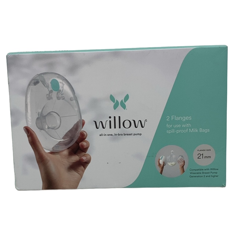Willow Breast Pump Flanges, 21mm