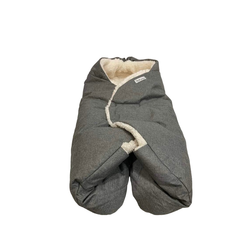 7 A.M. Enfant Nido Cloud, Heather Grey, Small (0-6 months)