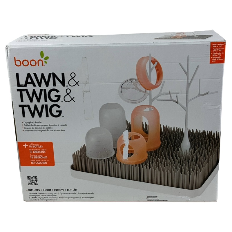 Boon Lawn Countertop Drying Rack, Grey