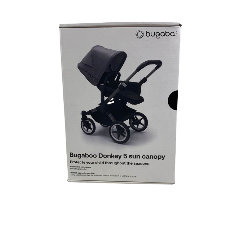 Bugaboo Donkey 5 Sun Canopy, Black