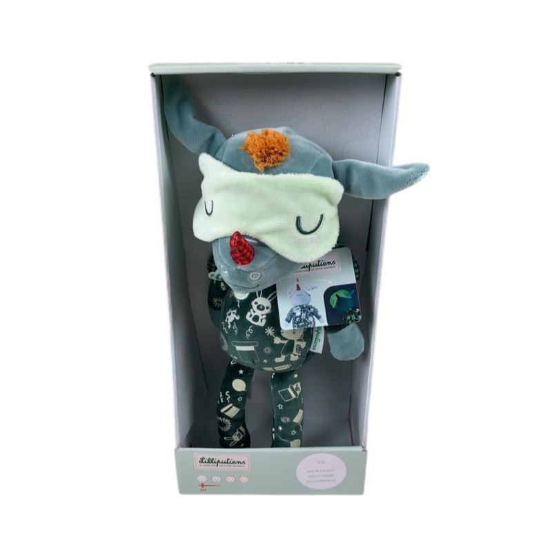 Lilliputiens Glow In The Dark Sleeping Cuddle, Joe