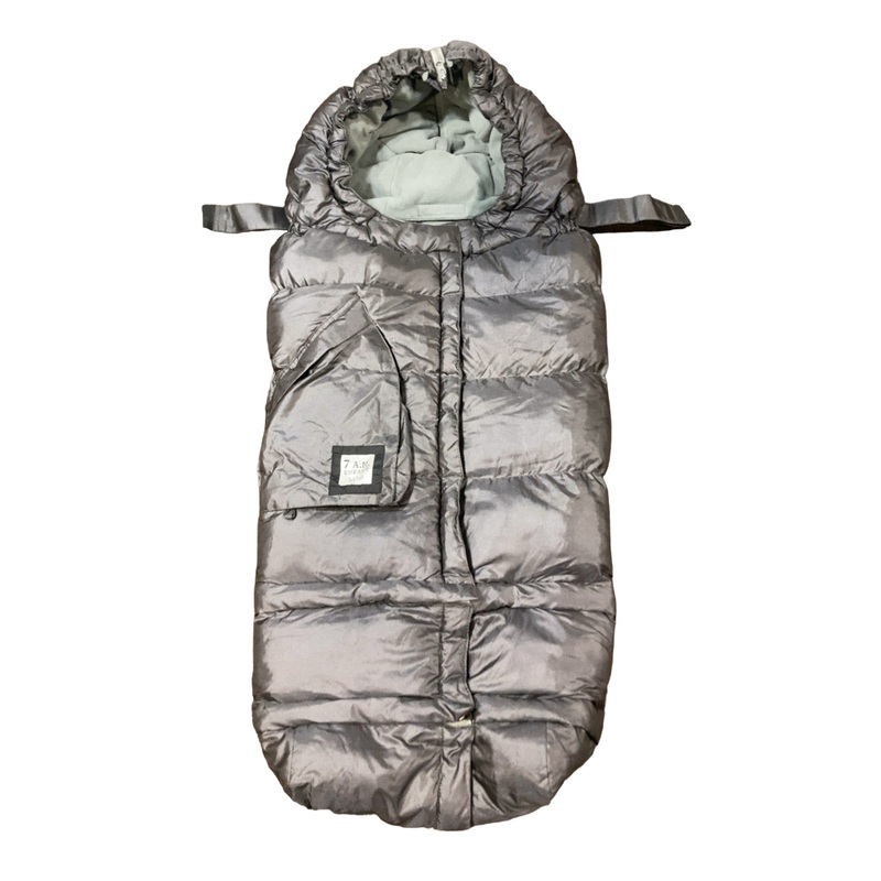 7 A.M. Enfant Blanket 212 Evolution, Metallic Charcoal